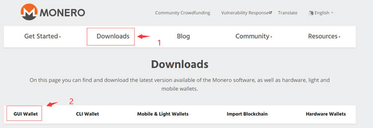 门罗币(MONERO)钱包生成超详细教程